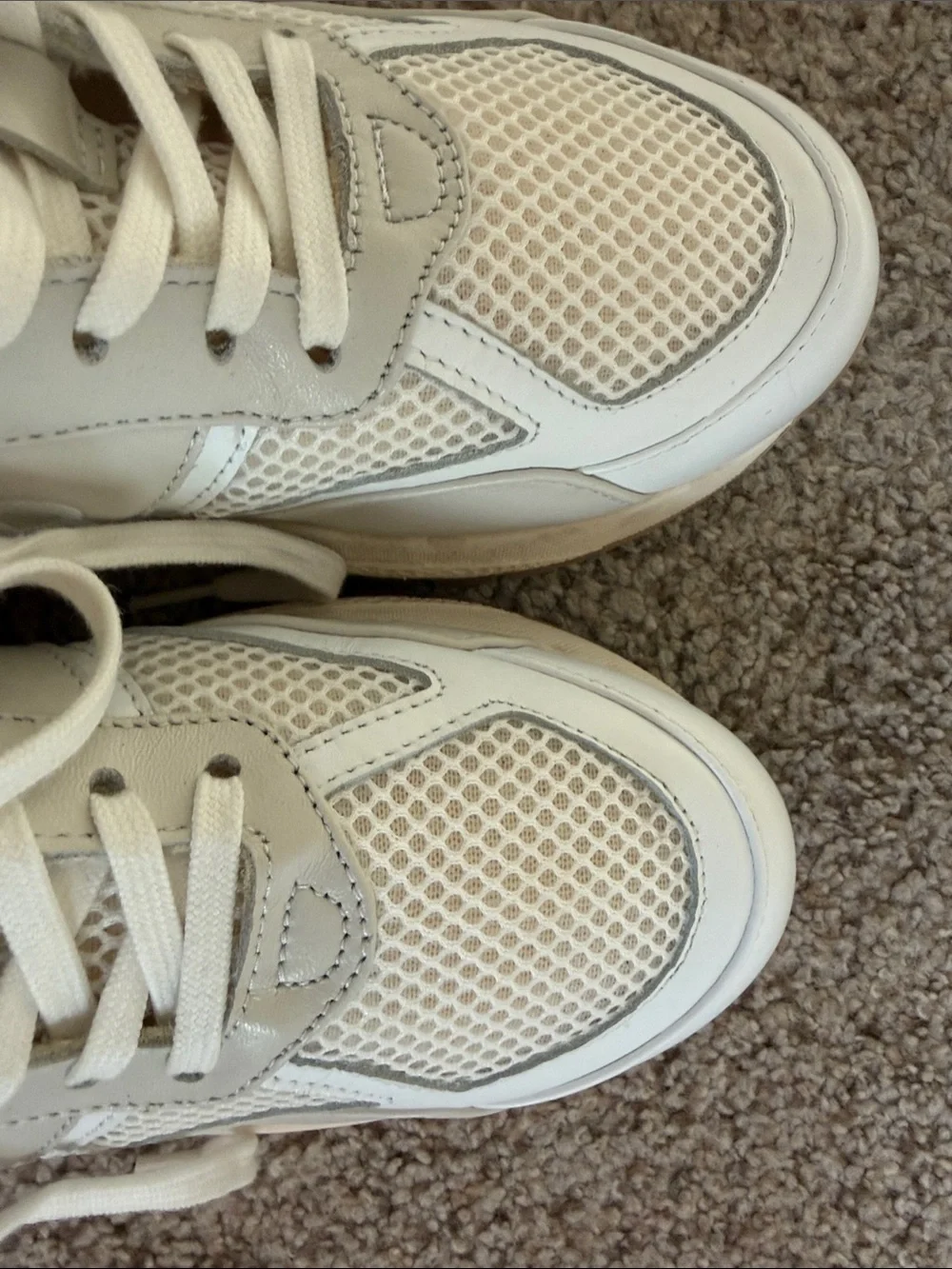 Anine Bing Cream Casual Sneakers - Picture 4 of 5
